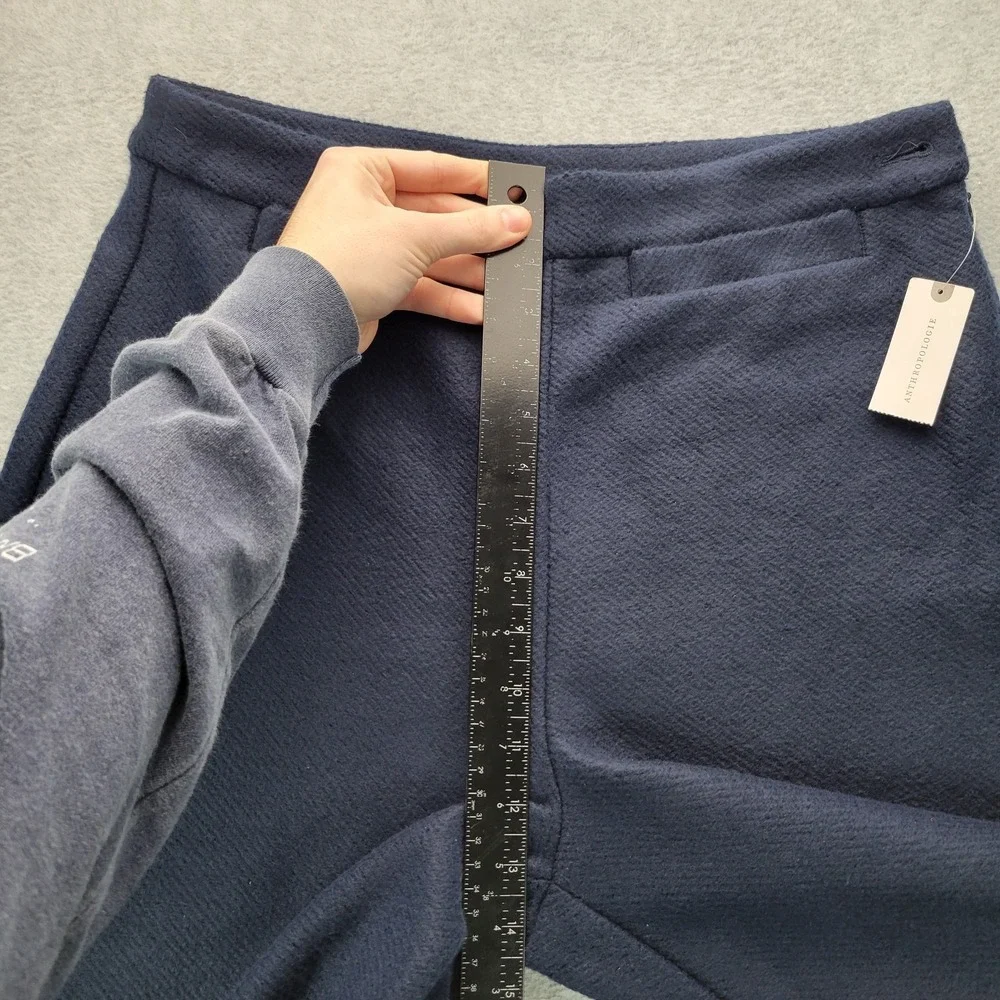 Anthropologie Maeve Soft Draped Jodhpur Pants Navy Blue NWT‎ Womens Size M